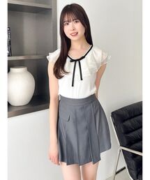 【WEB限定】ティアードカラーコンビトップス