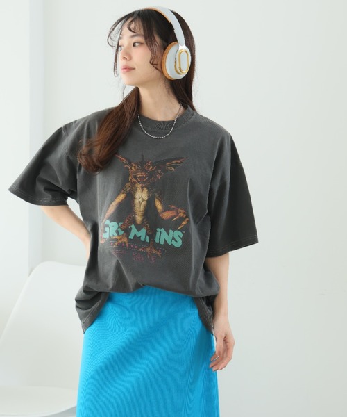 baron(バロン)の「グレムリン ピグメントTシャツ(Tシャツ/カットソー・レディース・ブラック系その他/スミクロ・M/L/XL)」の4枚目の写真