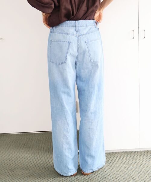 le.coeur blanc(ルクールブラン)の「Healthy DENIM BreezyP.PepperM-Easy(その他パンツ・レディース・ブルー/サックスブルー・37/36)」の14枚目の写真