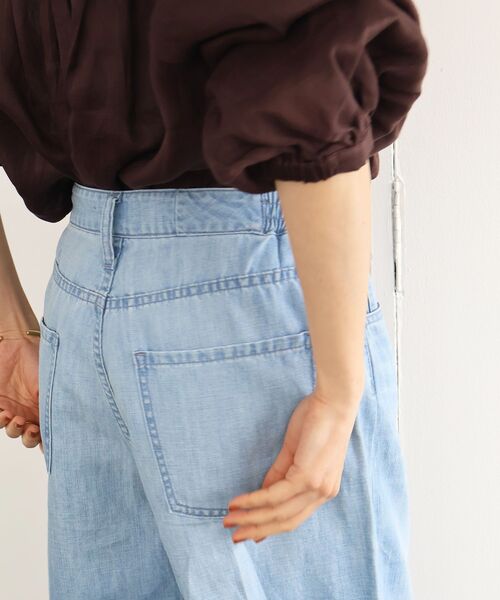 le.coeur blanc(ルクールブラン)の「Healthy DENIM BreezyP.PepperM-Easy(その他パンツ・レディース・ブルー/サックスブルー・37/36)」の21枚目の写真