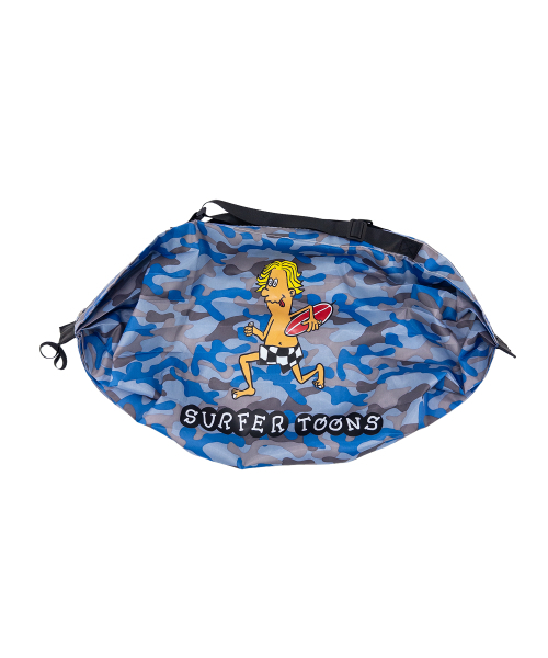 THE SCOT WRECK(ザ スコットレック)の「SURFER TOONS BAG(ショルダーバッグ・レディース・ブルー・FREE)」の1枚目の写真