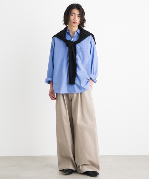 SINSS（シンス）の「Side deep tuck denim / サイドディープタックデニム（デニムパンツ・メンズ・ブラック/ベージュ・SMALL/X-SMALL/LARGE/MEDIUM）」の16枚目の写真