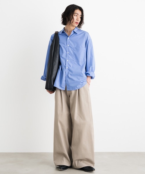 SINSS（シンス）の「Side deep tuck denim / サイドディープタックデニム（デニムパンツ・メンズ・ブラック/ベージュ・SMALL/X-SMALL/LARGE/MEDIUM）」の18枚目の写真