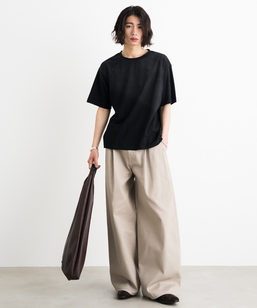 SINSS（シンス）の「Side deep tuck denim / サイドディープタックデニム（デニムパンツ・メンズ・ブラック/ベージュ・SMALL/X-SMALL/LARGE/MEDIUM）」の21枚目の写真