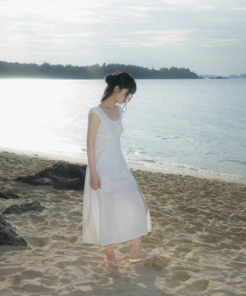 ROSEFRANTZ（ロゼフランツ）の「Floral Lace Slim Long Dress [Ivory]（ワンピース・レディース・アイボリー・OS）」の9枚目の写真