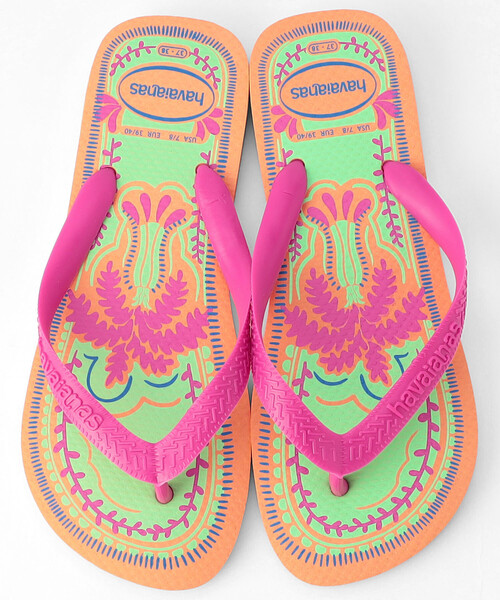 havaianas（ハワイアナス）の「Havaianas/ハワイアナス TOP SUMMER VIBES（サンダル・レディース・ピンク系その他/ナチュラル・24.0cm/23.0cm/22cm）」の3枚目の写真