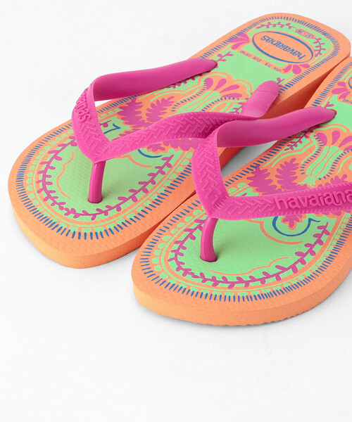 havaianas（ハワイアナス）の「Havaianas/ハワイアナス TOP SUMMER VIBES（サンダル・レディース・ピンク系その他/ナチュラル・24.0cm/23.0cm/22cm）」の7枚目の写真