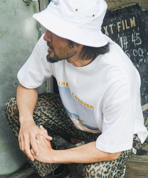 MAGIC NUMBER（マジック ナンバー）の「CINEMACARAVAN×MAGIC NUMBER×Sonny Label　コラボTシャツ3（Tシャツ/カットソー・メンズ・ブルー/バーガンディー/イエロー・SMALL/MEDIUM/LARGE）」の17枚目の写真