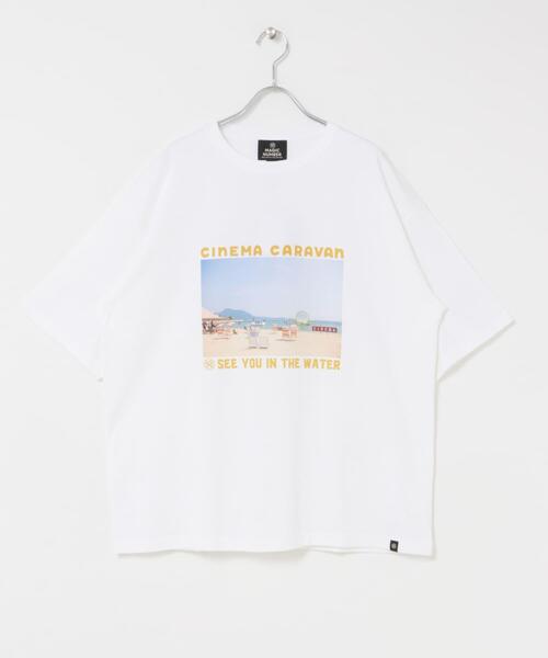 MAGIC NUMBER（マジック ナンバー）の「CINEMACARAVAN×MAGIC NUMBER×Sonny Label　コラボTシャツ3（Tシャツ/カットソー・メンズ・ブルー/バーガンディー/イエロー・SMALL/MEDIUM/LARGE）」の21枚目の写真
