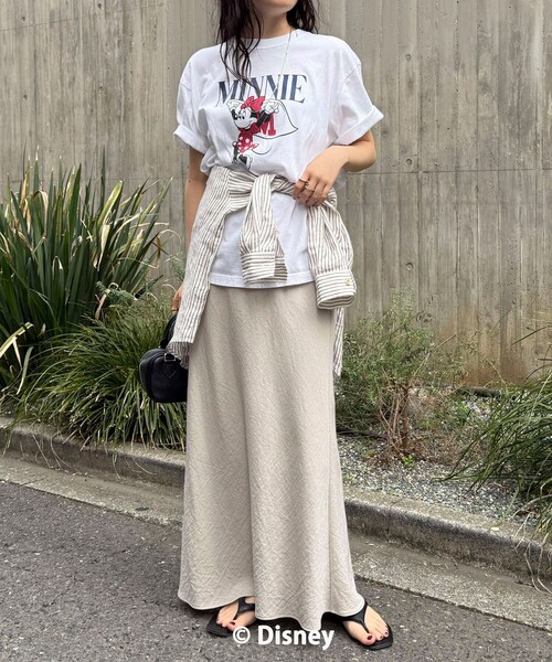 fredy emue（フレディエミュ）の「【GOOD ROCK SPEED/グッドロックスピード】MINNIE半袖Tシャツ（Tシャツ/カットソー・レディース・オフホワイト/ライトグレー・38）」の3枚目の写真