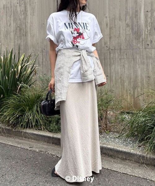 fredy emue（フレディエミュ）の「【GOOD ROCK SPEED/グッドロックスピード】MINNIE半袖Tシャツ（Tシャツ/カットソー・レディース・オフホワイト/ライトグレー・38）」の4枚目の写真