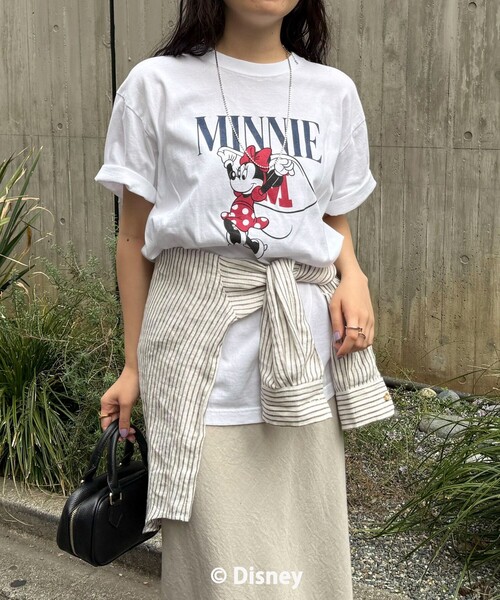 fredy emue（フレディエミュ）の「【GOOD ROCK SPEED/グッドロックスピード】MINNIE半袖Tシャツ（Tシャツ/カットソー・レディース・オフホワイト/ライトグレー・38）」の11枚目の写真
