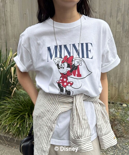 fredy emue（フレディエミュ）の「【GOOD ROCK SPEED/グッドロックスピード】MINNIE半袖Tシャツ（Tシャツ/カットソー・レディース・オフホワイト/ライトグレー・38）」の12枚目の写真