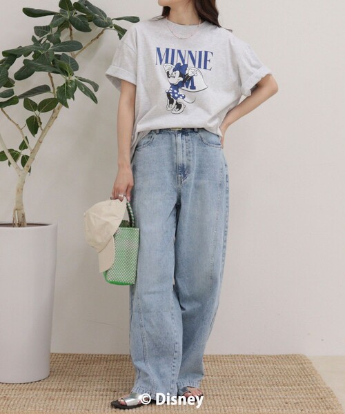 fredy emue（フレディエミュ）の「【GOOD ROCK SPEED/グッドロックスピード】MINNIE半袖Tシャツ（Tシャツ/カットソー・レディース・オフホワイト/ライトグレー・38）」の13枚目の写真
