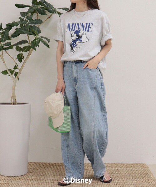 fredy emue（フレディエミュ）の「【GOOD ROCK SPEED/グッドロックスピード】MINNIE半袖Tシャツ（Tシャツ/カットソー・レディース・オフホワイト/ライトグレー・38）」の16枚目の写真