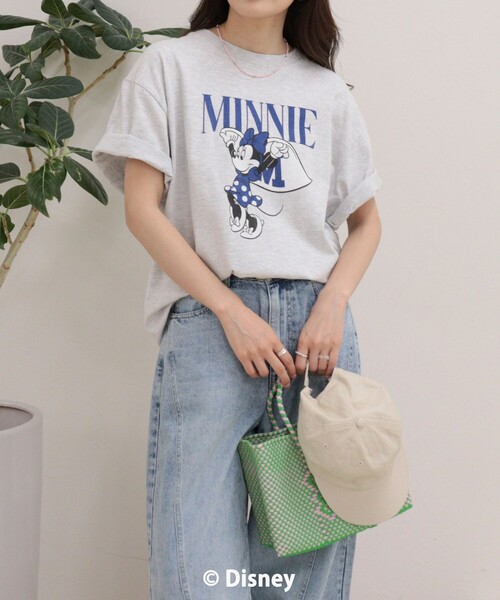 fredy emue（フレディエミュ）の「【GOOD ROCK SPEED/グッドロックスピード】MINNIE半袖Tシャツ（Tシャツ/カットソー・レディース・オフホワイト/ライトグレー・38）」の17枚目の写真