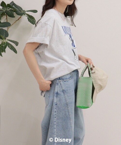 fredy emue（フレディエミュ）の「【GOOD ROCK SPEED/グッドロックスピード】MINNIE半袖Tシャツ（Tシャツ/カットソー・レディース・オフホワイト/ライトグレー・38）」の18枚目の写真