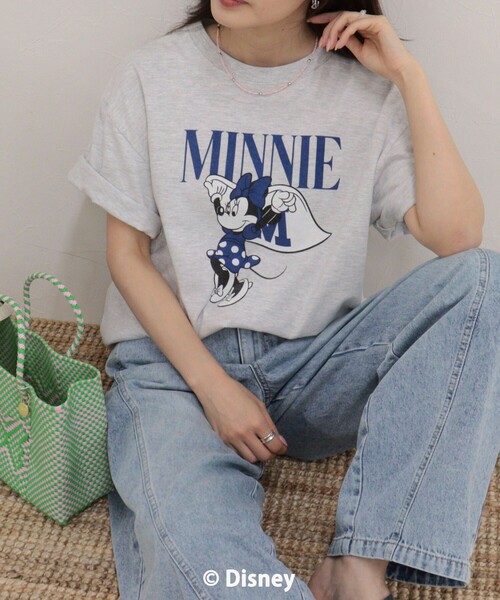 fredy emue（フレディエミュ）の「【GOOD ROCK SPEED/グッドロックスピード】MINNIE半袖Tシャツ（Tシャツ/カットソー・レディース・オフホワイト/ライトグレー・38）」の21枚目の写真