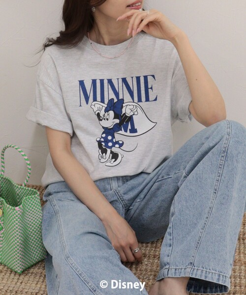 fredy emue（フレディエミュ）の「【GOOD ROCK SPEED/グッドロックスピード】MINNIE半袖Tシャツ（Tシャツ/カットソー・レディース・オフホワイト/ライトグレー・38）」の22枚目の写真