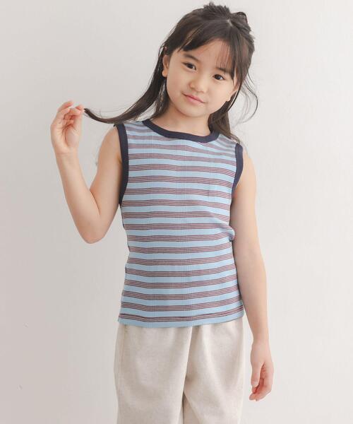 MILLER(ミラー)の「『別注』Robert P Miller×DOORS MILLERボーダータンクトップ(Tシャツ/カットソー・キッズ・イエロー系その他/ブルー系その他/レッド系その他・140/120/110/130)」の9枚目の写真