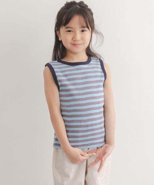 MILLER(ミラー)の「『別注』Robert P Miller×DOORS MILLERボーダータンクトップ(Tシャツ/カットソー・キッズ・イエロー系その他/ブルー系その他/レッド系その他・140/120/110/130)」の10枚目の写真