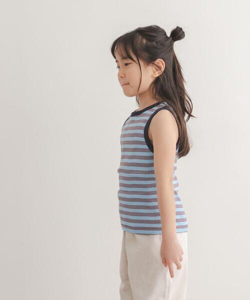 MILLER(ミラー)の「『別注』Robert P Miller×DOORS MILLERボーダータンクトップ(Tシャツ/カットソー・キッズ・イエロー系その他/ブルー系その他/レッド系その他・140/120/110/130)」の12枚目の写真