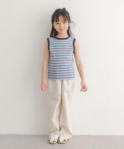 MILLER(ミラー)の「『別注』Robert P Miller×DOORS MILLERボーダータンクトップ(Tシャツ/カットソー・キッズ・イエロー系その他/ブルー系その他/レッド系その他・140/120/110/130)」の16枚目の写真