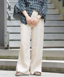 JOURNAL STANDARD relume（ジャーナルスタンダード　レリューム）の「《一部WEB限定追加7》麻スリットイージーパンツ（その他パンツ）」