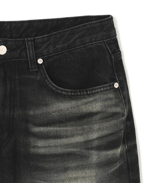 SIS（エスアイエス）の「SIS/エスアイエス/Washed Wide Denim Pants（デニムパンツ・レディース・ブラック・M/L）」の4枚目の写真