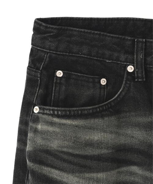 SIS（エスアイエス）の「SIS/エスアイエス/Washed Wide Denim Pants（デニムパンツ・レディース・ブラック・M/L）」の5枚目の写真