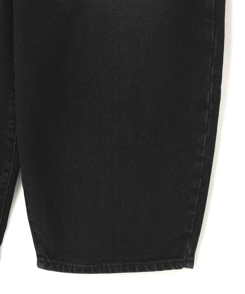 SIS（エスアイエス）の「SIS/エスアイエス/Washed Wide Denim Pants（デニムパンツ・レディース・ブラック・M/L）」の6枚目の写真