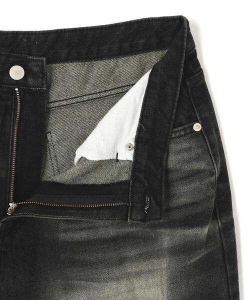 SIS（エスアイエス）の「SIS/エスアイエス/Washed Wide Denim Pants（デニムパンツ・レディース・ブラック・M/L）」の8枚目の写真