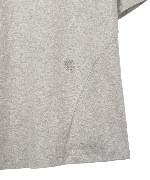 DANDEL（ダンデル）の「DD asym side rib tee (GREY)（Tシャツ/カットソー・レディース・その他・1/2）」の3枚目の写真