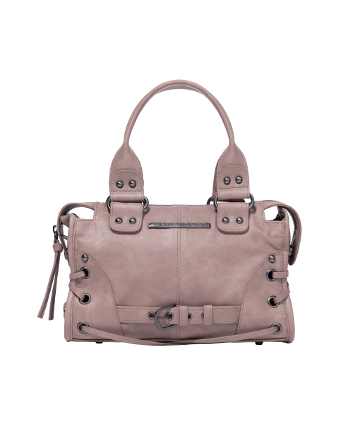 FANCY CLUB(ファンシークラブ)の「BELTED WASHING VEGAN LEATHER MINI BAG (BABY PINK) F26QE991(メッセンジャーバッグ・レディース・その他・ONE)」の5枚目の写真