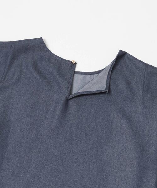ITEMS URBANRESEARCH(アイテムズ アーバンリサーチ)の「レーヨンデニムノースリーブブラウス(シャツ/ブラウス・レディース・ブルー/インディゴブルー・FREE)」の18枚目の写真