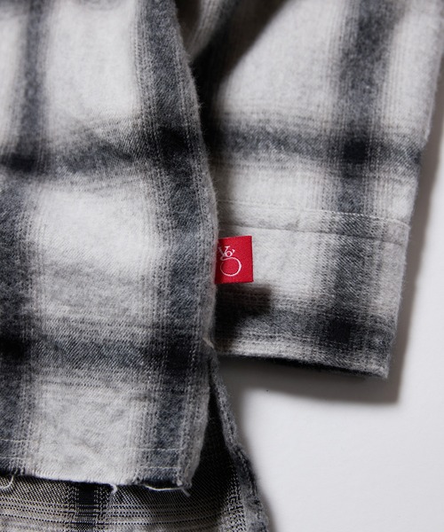 VIRGOwearworks(ヴァルゴウェアワークス)の「FRACTURE CHECK SHIRT(シャツ/ブラウス・メンズ・ブラック/ホワイト/サックスブルー・2/3/4)」の10枚目の写真