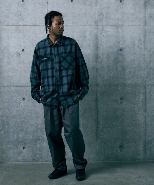VIRGOwearworks(ヴァルゴウェアワークス)の「FRACTURE CHECK SHIRT(シャツ/ブラウス・メンズ・ブラック/ホワイト/サックスブルー・2/3/4)」の20枚目の写真