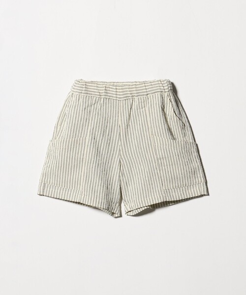 green label relaxing(グリーンレーベルリラクシング)の「ストライプ ショーツ / キッズ 100cm-130cm(その他パンツ・キッズ・コバルトブルー/ブラック・120cm/110cm/130cm/100cm)」の10枚目の写真