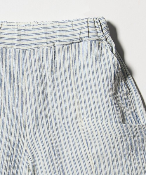 green label relaxing(グリーンレーベルリラクシング)の「ストライプ ショーツ / キッズ 100cm-130cm(その他パンツ・キッズ・コバルトブルー/ブラック・120cm/110cm/130cm/100cm)」の4枚目の写真