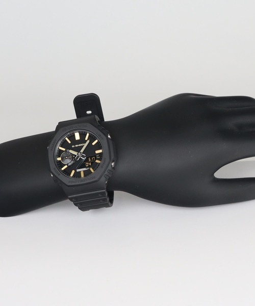 G-SHOCK(ジーショック)の「LUXE BLACK / 2100シリーズ / GA-2100LXB-1A9JF(アナログ腕時計・メンズ・ブラック×ゴールド・FREE)」の15枚目の写真