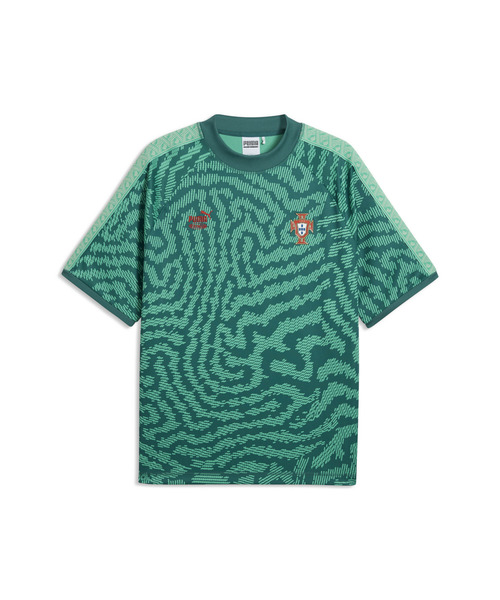 PUMA(プーマ)の「PUMA プーマ メンズ PUMA x サッカー ポルトガル代表 x サレヘ ベンバリー キ(Tシャツ/カットソー・メンズ・グリーン系その他・LARGE/X-LARGE/SMALL/MEDIUM)」の2枚目の写真