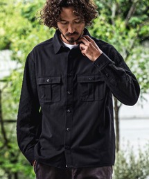 CAHLUMN/カウラム Linen Baseball Shirt/リネン ベースボールシャツ