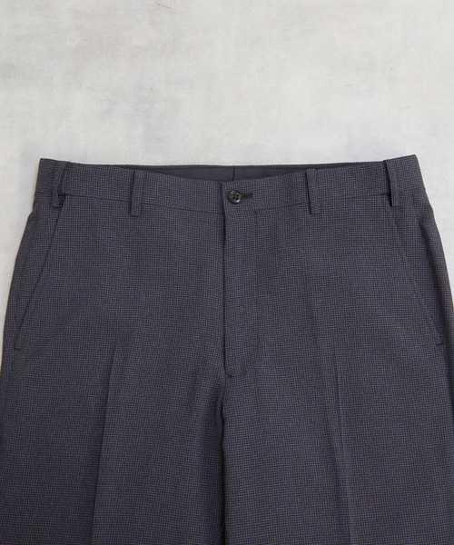 MEN'S MELROSE(メンズメルローズ)の「テックサッカーセットアップスーツ | ウォッシャブル / 防シワ(セットアップ・メンズ・チャコールグレー/ネイビー・3/4/5/2)」の16枚目の写真