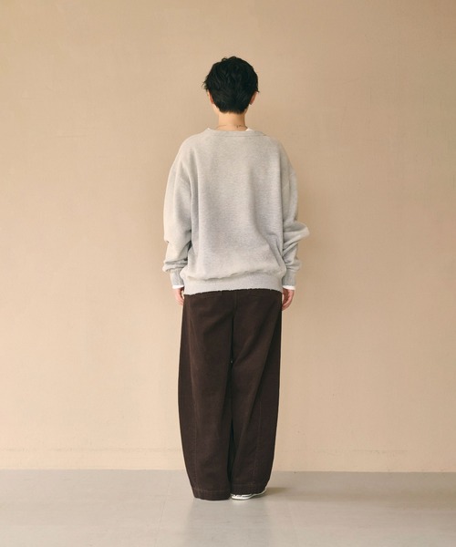 kha:ki(カーキ)の「「KHA:KI / カーキ」OVAL CORD TROUSERS(その他パンツ・レディース・オフホワイト/ダークブラウン/ライトベージュ・2/1)」の5枚目の写真