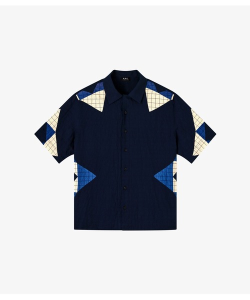 CHEMISE PATCHWORK — рубашка пэчворк