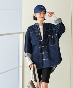 再入荷！】EDWIN×ETRE TOKYOデニムシャツジャケット（デニムジャケット