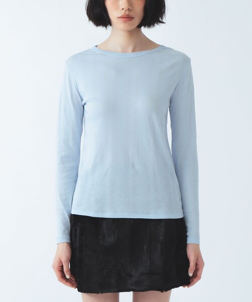 Ray BEAMS(レイビームス)の「【別注】MILLER / 2パック Tシャツ(Tシャツ/カットソー・レディース・ホワイト/ダークブラウン・ONE SIZE)」の18枚目の写真