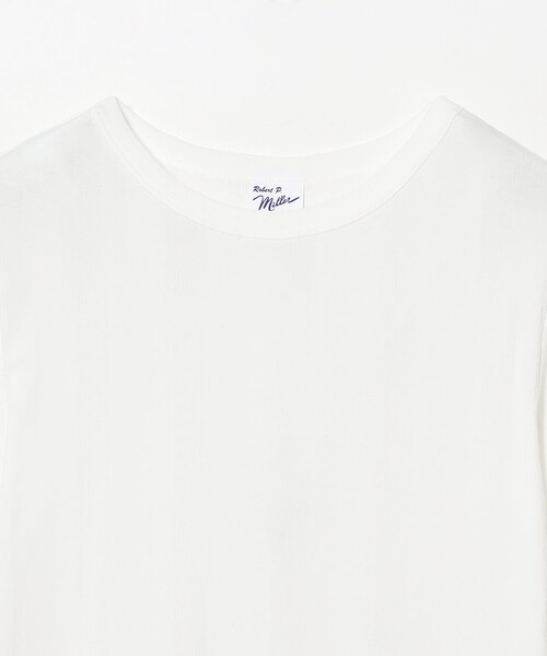 Ray BEAMS(レイビームス)の「【別注】MILLER / 2パック Tシャツ(Tシャツ/カットソー・レディース・ホワイト/ダークブラウン・ONE SIZE)」の21枚目の写真
