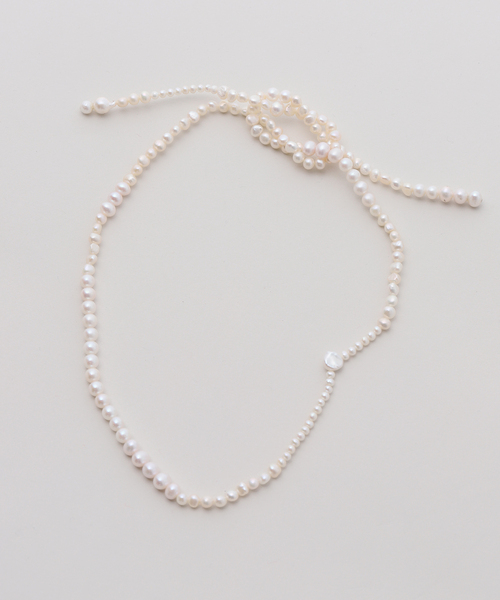 JUNCO Paris(ジュンコパリ)の「Junco Paris ジュンコパリ 別注 ラリエットネックレス COL26P-VM10-B(ネックレス・レディース・アイボリー・FREE)」の8枚目の写真