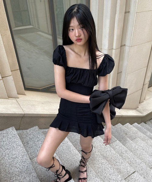 CladdA(クラタ)の「BOW RIBBON BAG(ハンドバッグ・レディース・ブラック・FREE)」の11枚目の写真